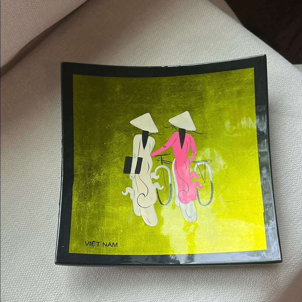 Vintage Vietnamese Sushi Plate
